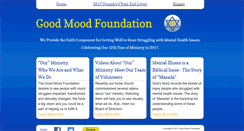 Desktop Screenshot of goodmoodfoundation.org